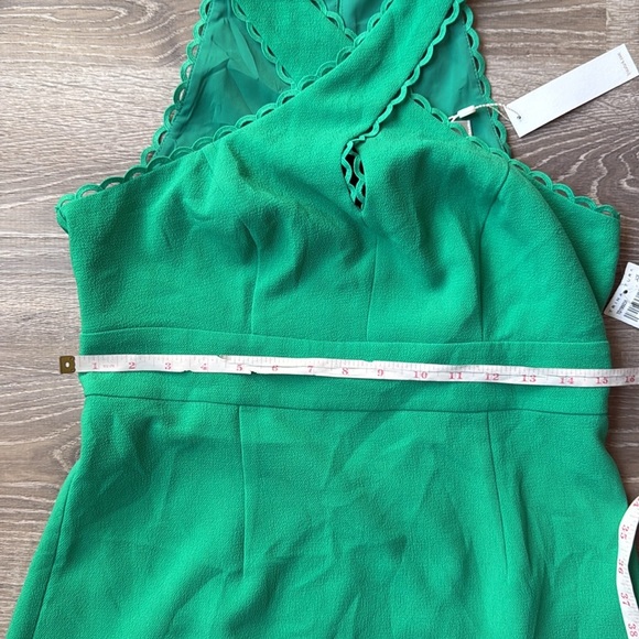 NEW Trina Turk Cross Neck Cocktail Sheath Dress 6 - Picture 10 of 11